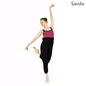Sansha Two-tone camisole unitard