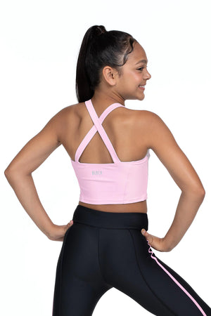 Bloch X Flo Active Shelby Seamed Cross Back Top