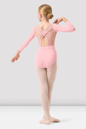 Girls Dara 3/4 Sleeve Leotard