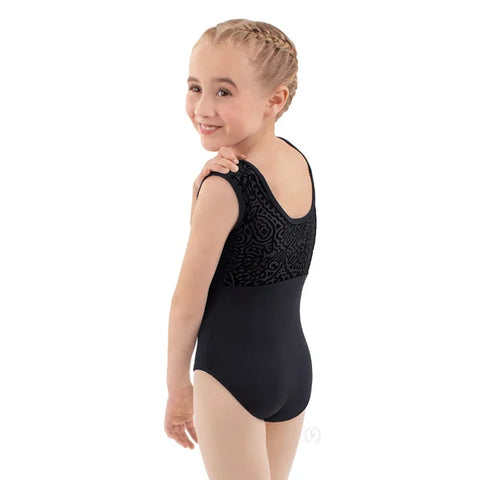 Eurotard Girls Velvet Couture Full Back Tank Leotard
