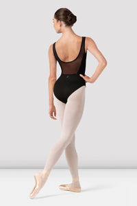 Ladies Isabella Floral Scoop Back Leotard
