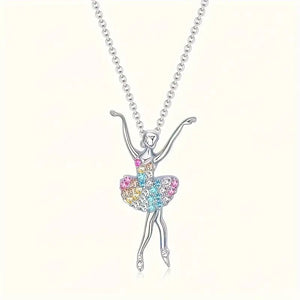 Fashion Ballet Dancer Necklace