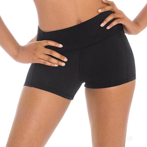 Eurotard Girls Midrise Wide Band Shorts