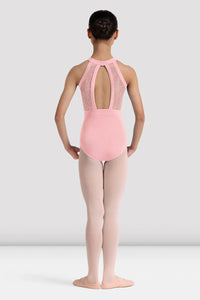 Girls Kiki Floral Halterneck Leotard