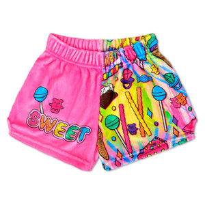 Corey Paige I Want Candy Plush Shorts