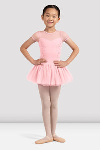 Girls Tulip Cap Sleeve Tutu Dress