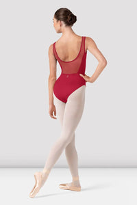Ladies Isabella Floral Scoop Back Leotard