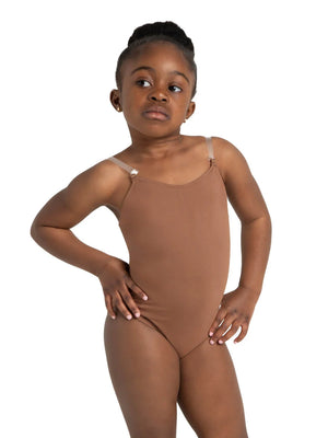 Camisole Leotard w/ Clear Transition Straps - Girls