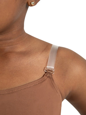 Camisole Leotard w/ Clear Transition Straps - Girls