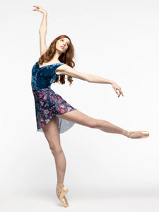 Sophia Crushed Velvet Leotard