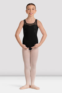 Girls Lulu Floral Tank Leotard
