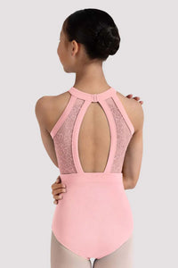 Girls Kiki Floral Halterneck Leotard