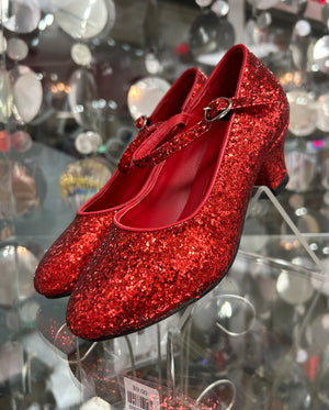 Glittery Red Heels