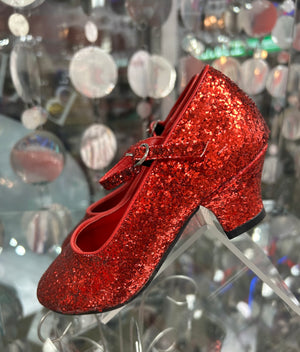 Glittery Red Heels