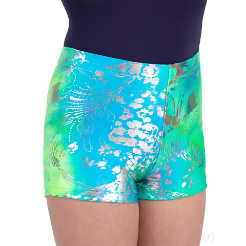 Eurotard Girls Neon Safari Booty Shorts