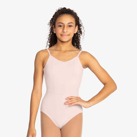Child Camisole Leotard with Princess Seams