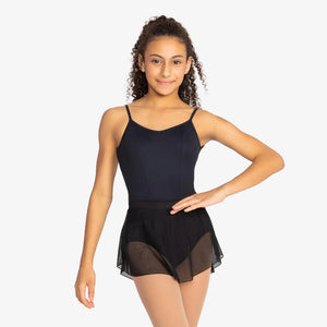 Child Mesh Spandex Pull On Skirt