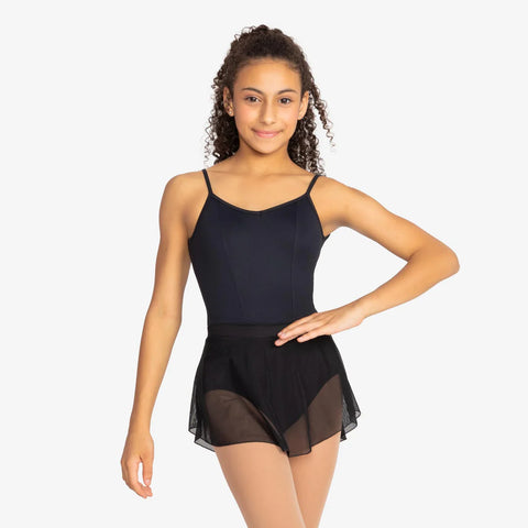 Child Mesh Spandex Pull On Skirt