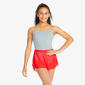Child Mesh Spandex Pull On Skirt