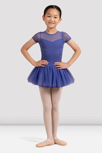 Girls Tulip Cap Sleeve Tutu Dress