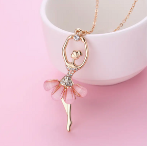 Cute Ballerina Pendant