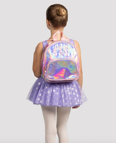 Girls Iridescent Ballerina Backpack