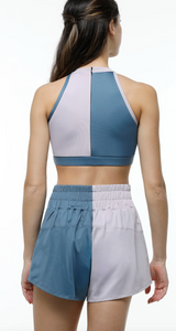 Oxford Mock Neck Child Size Top