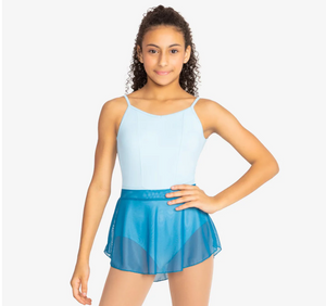 Child Mesh Spandex Pull On Skirt