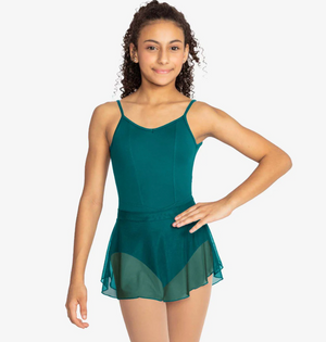 Child Mesh Spandex Pull On Skirt
