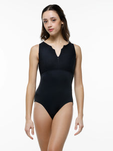 Aspen Zip Front Tank Leotard