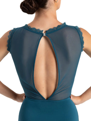 WHISPERING WAVES SALTWATER HIGH NECK LEO