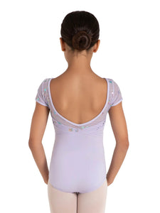 STAR STRUCK GALAXY SHORT SLEEVE LEOTARD