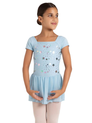 STAR STRUCK STELLAR SHORT SLEEVE DRESS