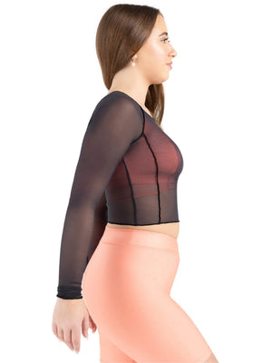 Sunset Nostalgia Dusk Longsleeve Mesh Top