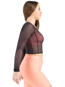 Sunset Nostalgia Dusk Longsleeve Mesh Top