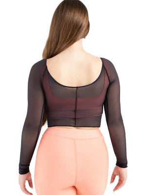 Sunset Nostalgia Dusk Longsleeve Mesh Top
