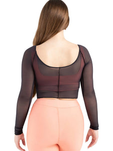 Sunset Nostalgia Dusk Longsleeve Mesh Top
