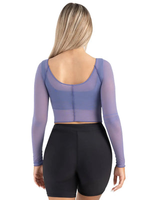 Sunset Nostalgia Dusk Longsleeve Mesh Top