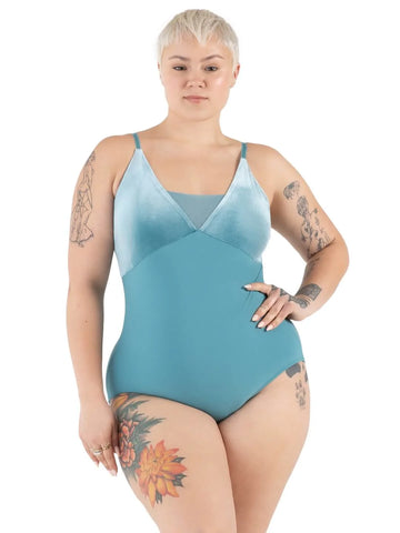 Limited Edition Velvet Forest Pine Leotard
