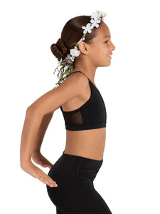WILDFLOWER IRIS MESH BRA TOP