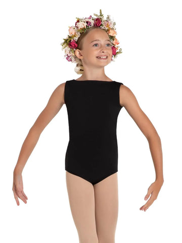 WILDFLOWER MARIGOLD MESH BACK LEOTARD