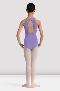Girls Kiki Floral Halterneck Leotard