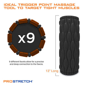 ADDADAY® NONAGON FOAM ROLLER