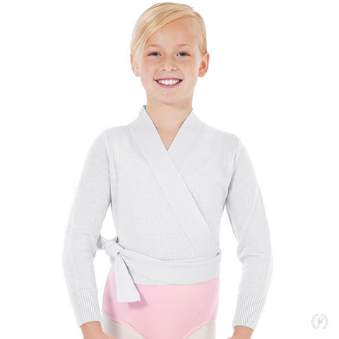 Soft Knit Wrap Ballet Sweater
