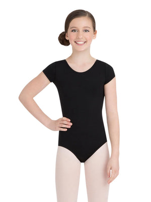 Short Sleeve Leotard - Girls
