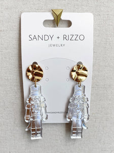 Holiday & Nutcracker Earrings by Sandy & Rizzo