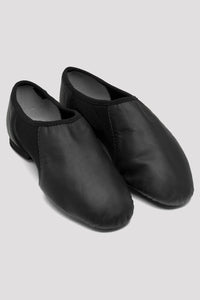 Ladies Neo-Flex Slip On Leather Jazz Shoes - Barre & Pointe