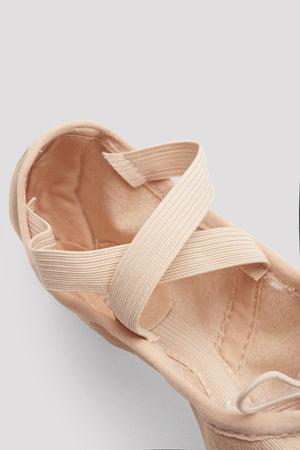Ladies Zenith Stretch Canvas Ballet Shoes S0282L - Barre & Pointe